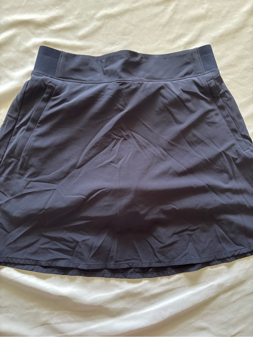 Athleta A-Line Active Skort in Deep Navy